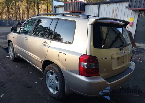 2004 Toyota Highlander Limited V6 из США, поврежденный, VIN JTEDP21AX40021066